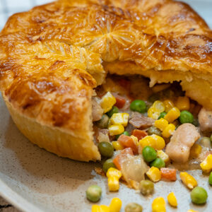 pot pie baking cooking class for kids