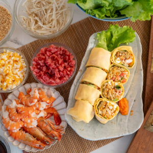 diy nonya egg popiah home party cooking class bangkuang sweet sauce